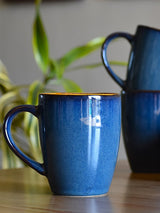 Anjum Set of 4 Mugs, Blue