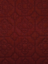 Aliza Plum Quilted Cotton Voile Bedspread