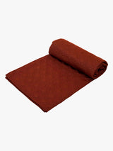 Gulfam Plum Quilted Cotton Voile Bedspread