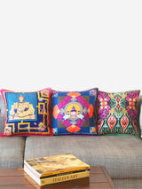Asian Fusion Set of 3 Cushion Covers