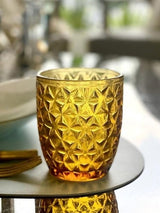Gazal Ochre Tumblers Set of 6