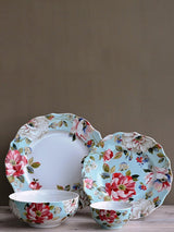 Gulbano Blue 21 Pieces Dinner Set Gift Box