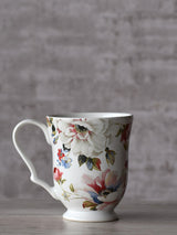 Gulbano Set of 4 Mugs, Charm, White