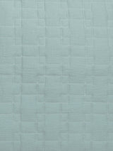Nora Ice Blue Quilted Cotton Gauze Euro Sham