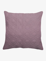 Gulfam Lavender Quilted Cotton Voile Euro Sham