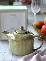 Seher Ceramic Teapot, Green