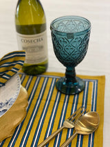 Sitara Blue Goblets Set of 6