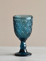 Sitara Blue Goblets Set of 6