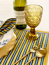 Sitara Ochre Goblets Set of 6