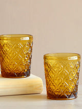 Sitara Ochre Tumblers Set of 6