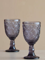 Sitara Violet Goblets Set of 6