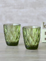 Zeenat Green Tumblers Set of 6