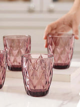 Zeenat Purple Tumblers Set of 6