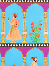 Bagh E Shalimar Durbar Rectangular Cushion Cover