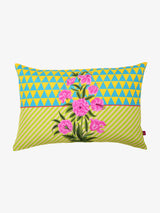 Bagh E Gulzar Nargis Rectangular Cushion Cover