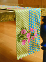 Bagh E Gulzar Nargis Large Dining Table Runner